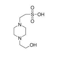 N-2-羟乙基哌嗪-N'-2-乙磺酸(HEPES),7365-45-9,无动物源, Low Endotoxin, 用于细胞培养, ≥99.5%,阿拉丁