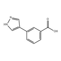 3-(1H-吡唑-4-基)苯甲酸，1002535-21-8，≥95%，阿拉丁