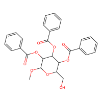 甲基2,3,4-三-O-苯甲酰-α-D-吡喃葡萄糖苷,34234-44-1,≥98%,阿拉丁
