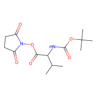 Boc-L-缬氨酸羟基琥珀酰亚胺酯，3392-12-9，≥98%，阿拉丁