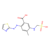 4-甲基-5-(磺甲氨基)-2-(2-噻唑偶氮)苯甲酸,82138-69-0,≥97%,阿拉丁