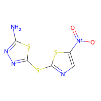 2-氨基-5-[(5-硝基-2-噻唑基)硫代]-1,3,4-噻二唑，40045-50-9，Moligand™, ≥96%，阿拉丁