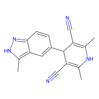 2,6-二甲基-4-（3-甲基-1H-吲唑-5-基）-1,4-二氢吡啶-3,5-二甲腈（BAY-474），1033767-86-0，≥98%，阿拉丁