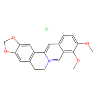 盐酸小檗碱，633-65-8，10mM in DMSO，阿拉丁