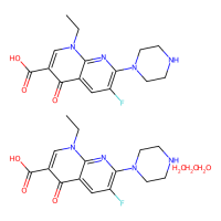 依诺沙星 倍半水合物,84294-96-2,10mM in DMSO,阿拉丁