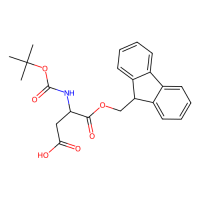 Boc-D-天冬氨酸α-9-芴基甲基酯，214630-04-3，阿拉丁