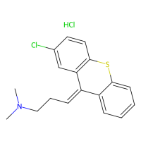 Chlorprothixene hydrochloride，6469-93-8，10mM in DMSO，阿拉丁