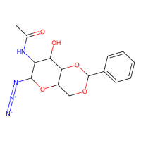 2-乙酰氨基-4,6-O-苯亚甲基-2-脱氧-β-D-吡喃葡萄糖酰基叠氮化物,168397-51-1,≥98%(HPLC),阿拉丁