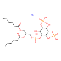 1,2-二己酰基-sn-甘油-3-磷酸-(1'-肌醇-3',5'-二磷酸酯)(铵盐),799268-61-4,≥99%,阿拉丁