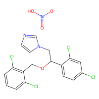 硝酸异康唑，24168-96-5，10mM in DMSO，阿拉丁