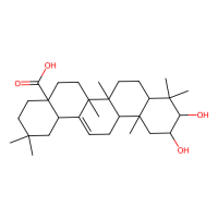 山楂酸,4373-41-5,10mM in DMSO,阿拉丁