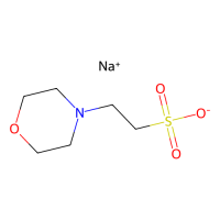 吗啉乙磺酸钠盐，71119-23-8，≥99%，阿拉丁