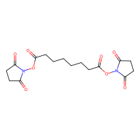 二(N-羟基琥珀酰亚胺)辛二酸酯，68528-80-3，10mM in DMSO，阿拉丁
