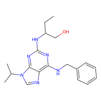 Roscovitine (CYC202)，186692-46-6，Moligand™, 10mM in DMSO，阿拉丁