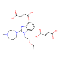 富马酸依美斯汀,87233-62-3,10mM in DMSO,阿拉丁