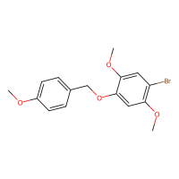 1-溴-2,5-二甲氧基-4-((4-甲氧基苄基)氧基)苯，1646152-54-6，≥97%，阿拉丁