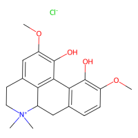 氯化木兰花碱,6681-18-1,10mM in DMSO,阿拉丁