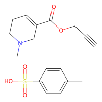 Arecaidine propargyl ester tosylate,毒蕈碱激动剂，147202-94-6，≥98%，阿拉丁