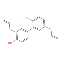和厚朴酚，35354-74-6，Moligand™, 10mM in DMSO，阿拉丁