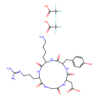 Cyclo(RGDyK) trifluoroacetate，250612-42-1，≥98%，阿拉丁