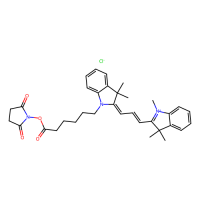 Cy3 N-羟基琥珀酰亚胺酯,1032678-38-8,≥95%,阿拉丁