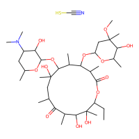 红霉素硫氰酸盐，7704-67-8，10mM in DMSO，阿拉丁
