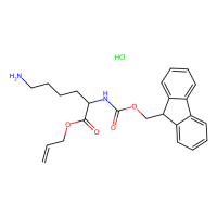 N2-[芴甲氧羰基]-L-赖氨酸烯丙酯单盐酸盐，815619-80-8，≥97%，阿拉丁