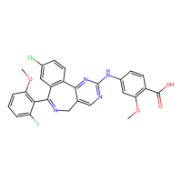 Alisertib (MLN8237)，1028486-01-2，Moligand™, ≥98%，阿拉丁
