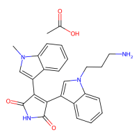 Bisindolylmaleimide VIII acetate，138516-31-1，≥93%，阿拉丁