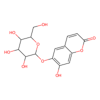 秦皮甲素水合物,531-75-9,10mM in DMSO,阿拉丁