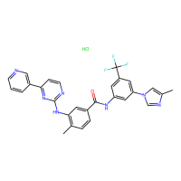 盐酸尼罗替尼，923288-95-3，10mM in DMSO，阿拉丁