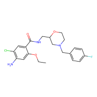 Mosapride，112885-41-3，Moligand™, 10mM in DMSO，阿拉丁
