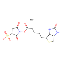 磺基-NHS-生物素，119616-38-5，≥85%，阿拉丁