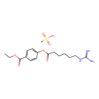 甲磺酸加贝酯,56974-61-9,10mM in DMSO,阿拉丁