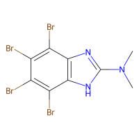 2-二甲基氨基-4,5,6,7-四溴苯并咪唑(DMAT)，749234-11-5，Moligand™, ≥98%，阿拉丁