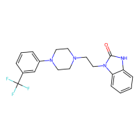 氟班色林，167933-07-5，Moligand™, 10mM in DMSO，阿拉丁