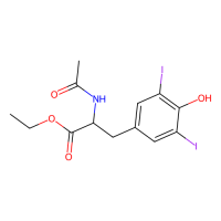 N-乙酰基-3,5-二碘-L-酪氨酸乙基酯，21959-36-4，≥98%，阿拉丁