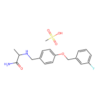 Safinamide Mesylate，202825-46-5，10mM in DMSO，阿拉丁