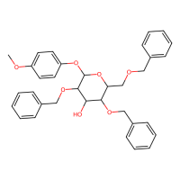 4-甲氧苯基-2,4,6-三-O-苄基-β-D-吡喃半乳糖苷，247027-79-8，≥98%，阿拉丁