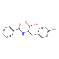 N-苯甲酰-L-酪氨酸，2566-23-6，≥98%(HPLC)(T)，阿拉丁
