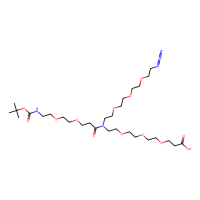 N-(叠氮基-PEG3)-N-(PEG2-NH-Boc)-PEG3-酸，2183440-74-4，≥98%，阿拉丁