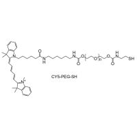 Cy5 PEG 巯基, Cy5-PEG-SH,MW 5000 Da,阿拉丁