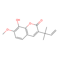 3-(1,1-二甲基烯丙基)-8-羟基-7-甲氧基香豆素,61899-42-1,≥95%(LC/MS-UV),阿拉丁