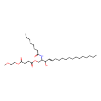 N-辛酰基鞘氨醇-1-{琥珀酰[甲氧基(聚乙二醇)5000]}，212116-76-2，≥99%，阿拉丁