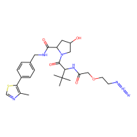 (S,R,S)-AHPC-PEG1-叠氮化物，2101200-09-1，阿拉丁