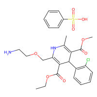 苯磺酸氨氯地平,111470-99-6,10mM in DMSO,阿拉丁