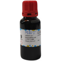 还原氧化石墨烯,10mg/mL,分散在H₂O中,阿拉丁