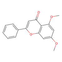 5,7-二甲氧基黄酮,21392-57-4,10mM in DMSO,阿拉丁