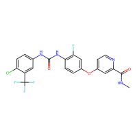 瑞格非尼，755037-03-7，Moligand™, 10mM in DMSO，阿拉丁
