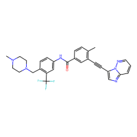 Ponatinib (AP24534),943319-70-8,Moligand™, 10mM in DMSO,阿拉丁